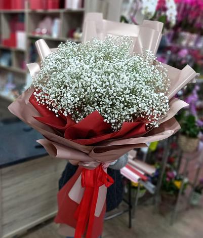 Букет цветов из: Гипсофила в Красной Яруге