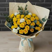 Букет цветов из:  Розы в Красной Яруге