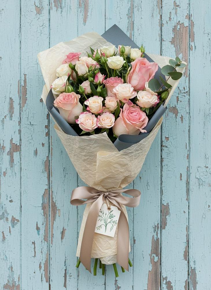 Букет цветов из: Розы в Красной Яруге