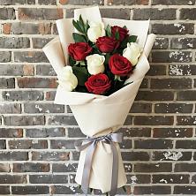 Букет цветов из:  Розы в Красной Яруге