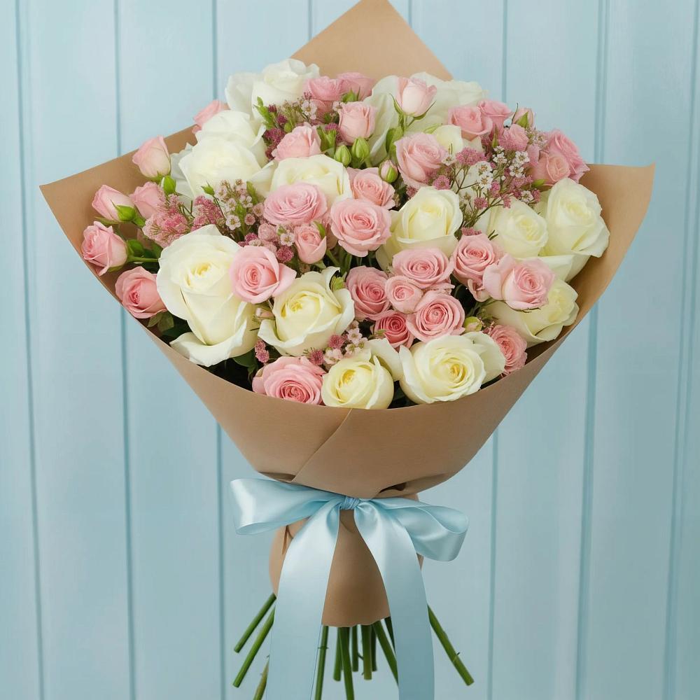 Букет цветов из: Розы в Красной Яруге