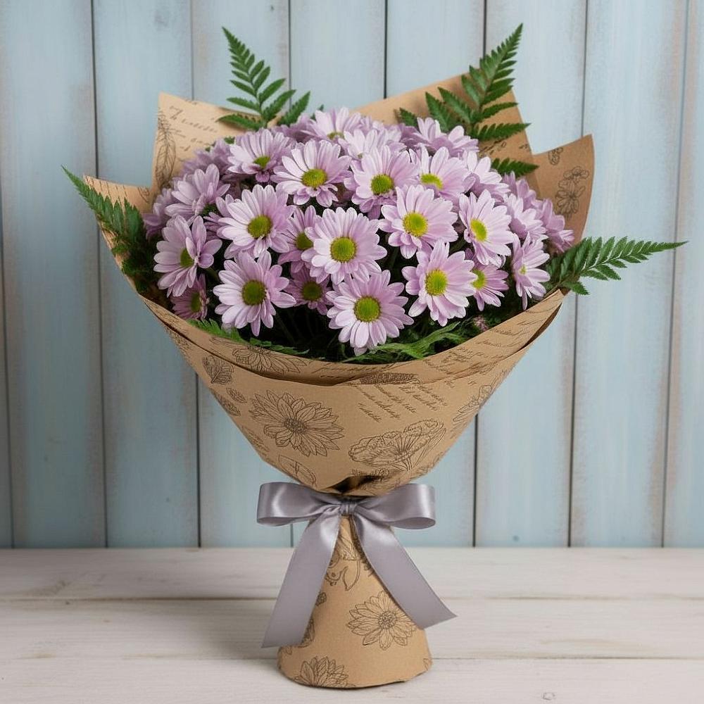 Букет цветов из: Хризантемы в Красной Яруге