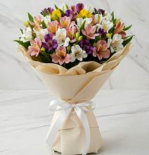 Букет цветов из:  Альстромерии в Красной Яруге