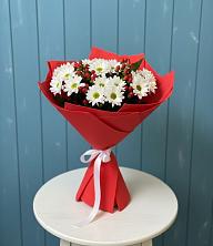 Букет цветов из:  Хризантемы в Красной Яруге