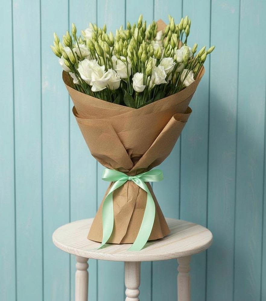 Букет цветов из: Лизиантусы в Красной Яруге