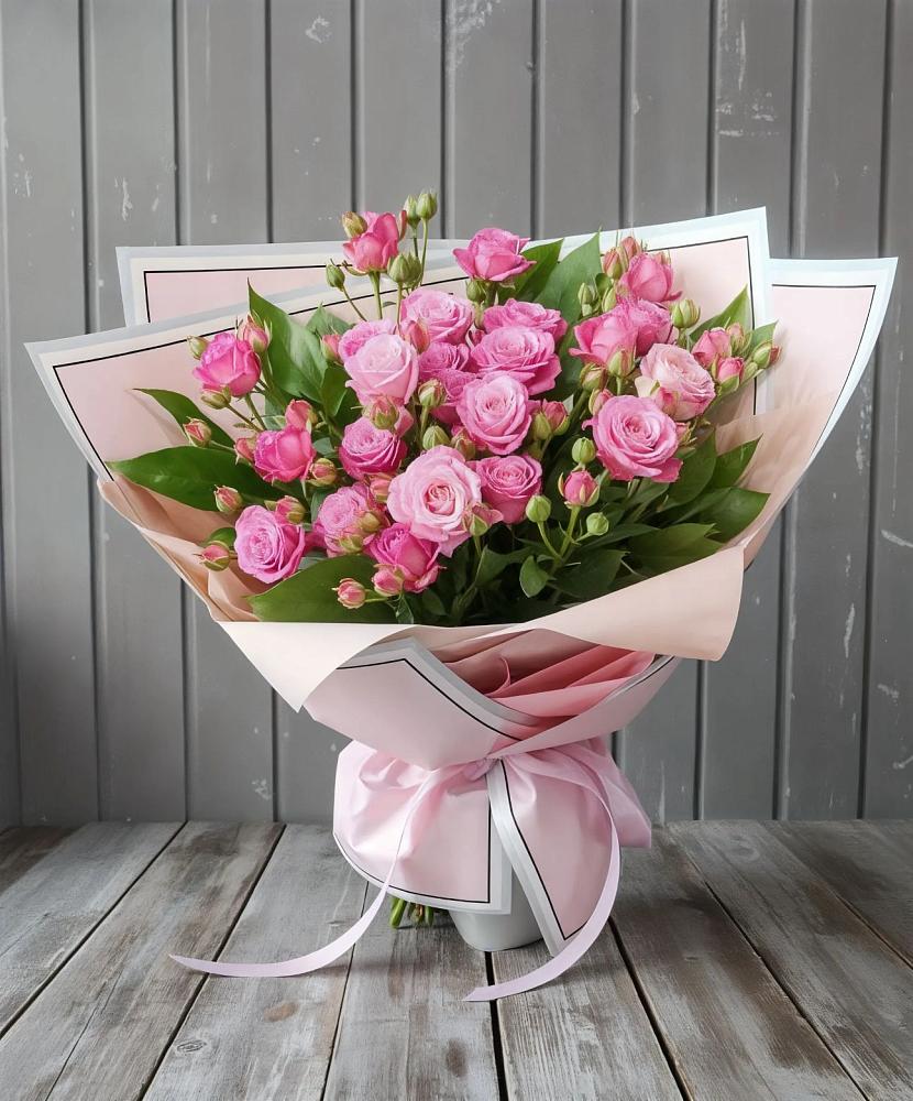 Букет Розовый кустик в Красной Яруге