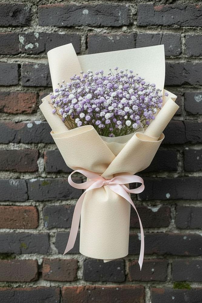 Букет цветов из: Гипсофила в Красной Яруге