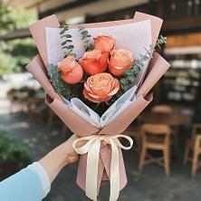 Букет цветов из:  Розы в Красной Яруге