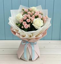 Букет цветов из:  Розы в Красной Яруге