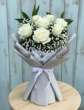 Букет цветов из:  Розы в Красной Яруге