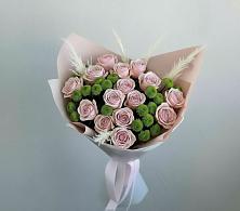 Букет цветов из:  Розы и Хризантемы #REPLACE_PRED# Красной Яруге