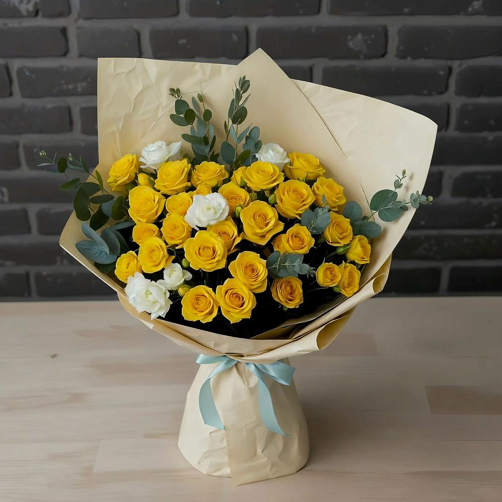 Букет цветов из: Розы в Красной Яруге