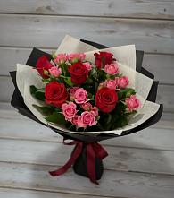 Букет цветов из:  Розы в Красной Яруге