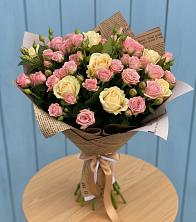 Букет цветов из:  Розы в Красной Яруге
