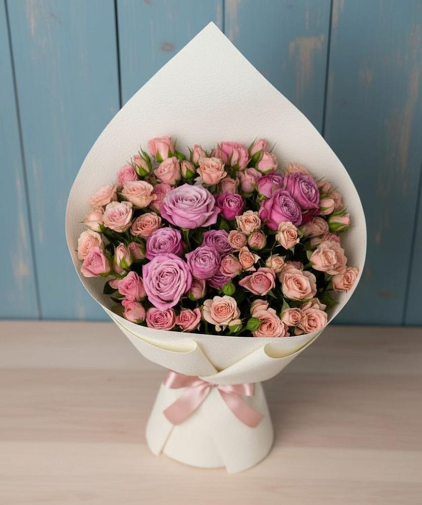 Букет цветов из: Розы в Красной Яруге