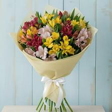 Букет цветов из:  Альстромерии в Красной Яруге