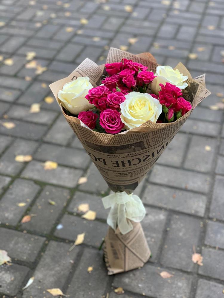 Букет цветов из: Розы в Красной Яруге