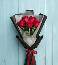 Букет цветов из:  Розы в Красной Яруге