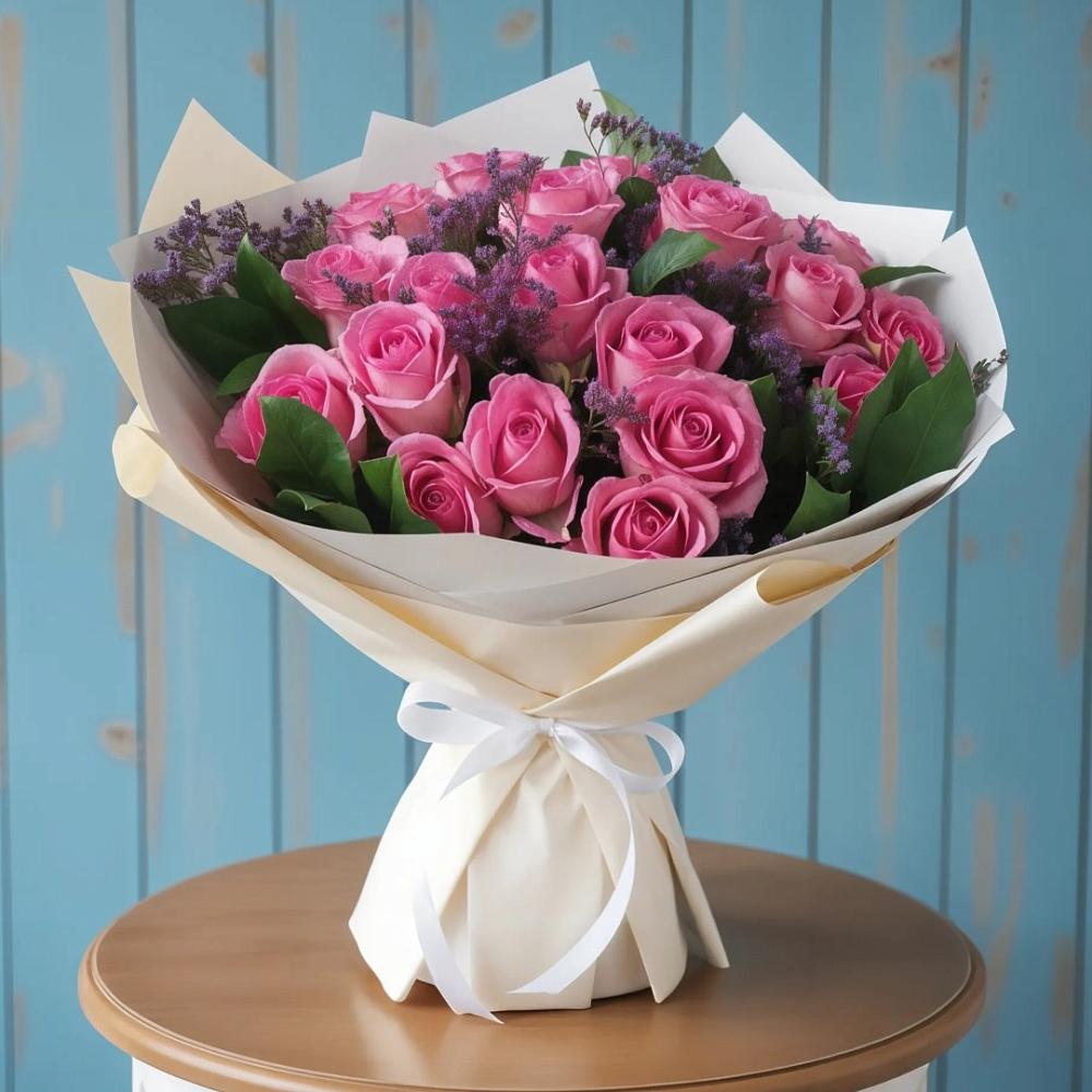 Букет цветов из: Розы в Красной Яруге