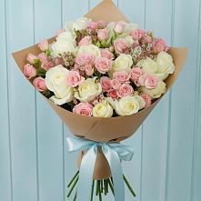 Букет цветов из:  Розы в Красной Яруге